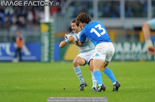 2008-11-15 Torino - Italia-Argentina 3223 Federico Martin Aramburu